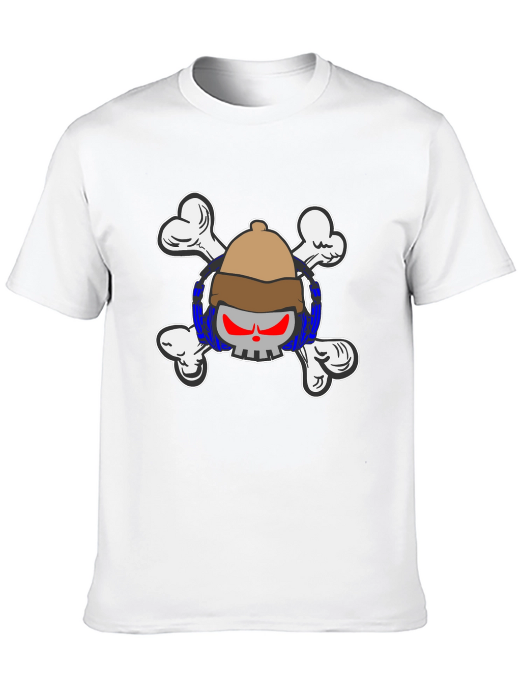 Skull & Crossbones T-Shirt - Pirate Design