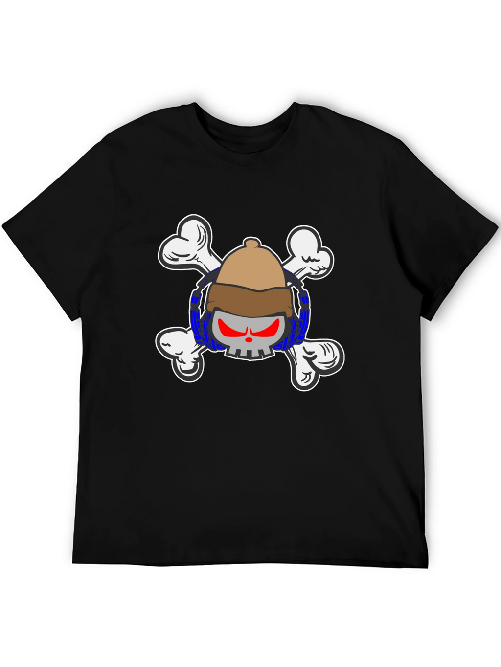 Skull & Crossbones T-Shirt - Pirate Design