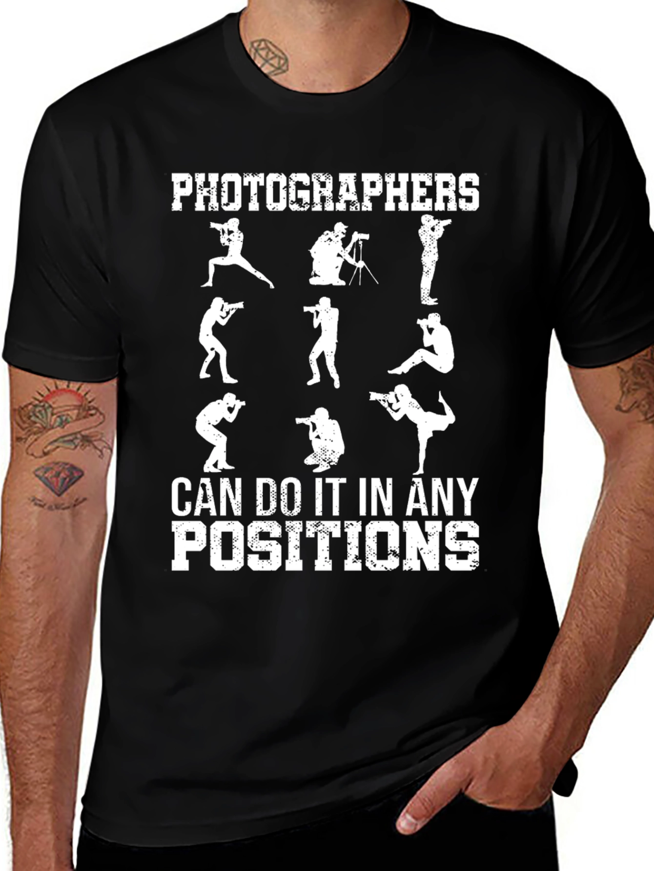 Photographers All Positions T-Shirt