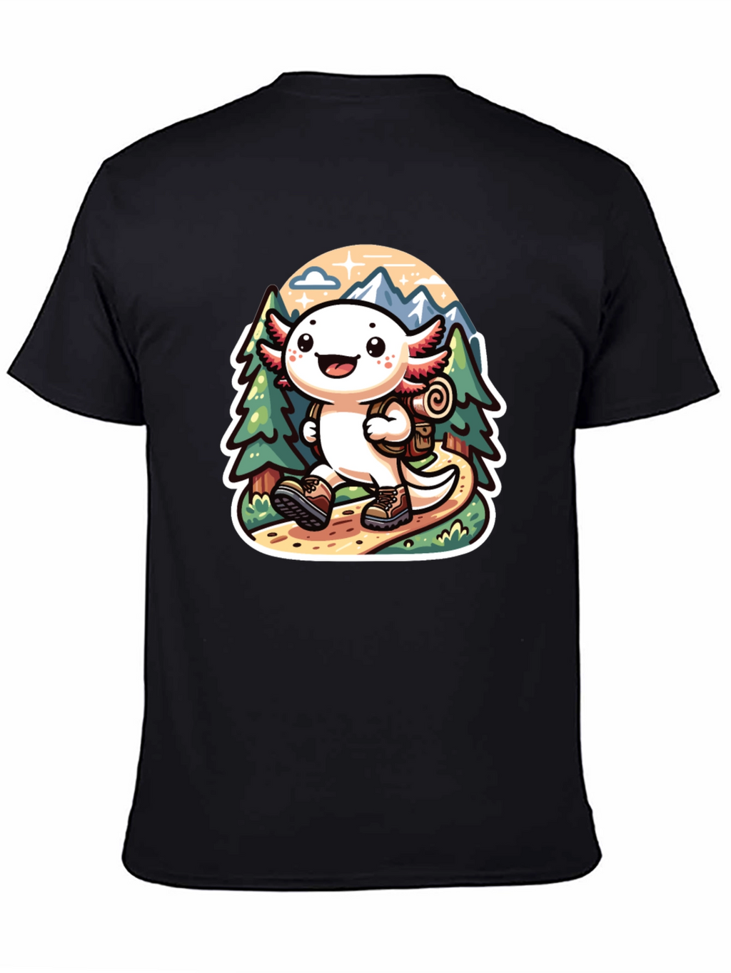 Axolotl Hiking T-Shirt