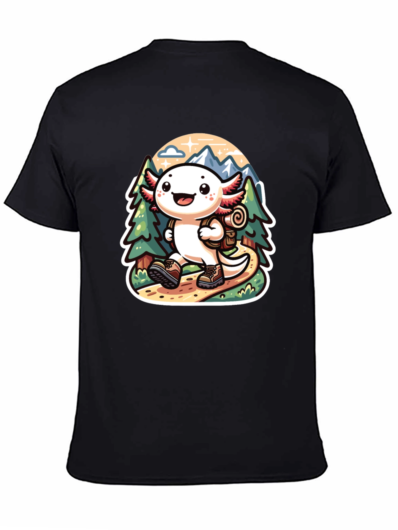Axolotl Hiking T-Shirt