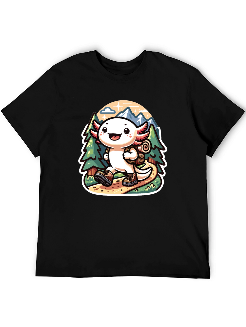 Axolotl Hiking T-Shirt