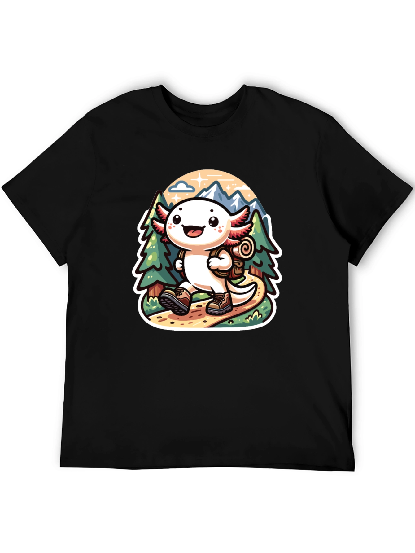 Axolotl Hiking T-Shirt
