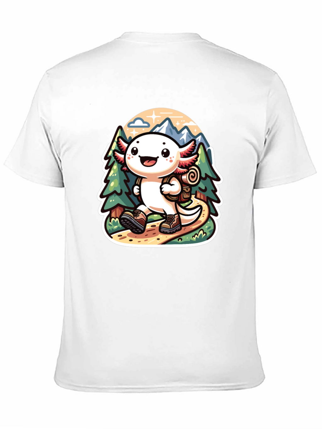 Axolotl Hiking T-Shirt