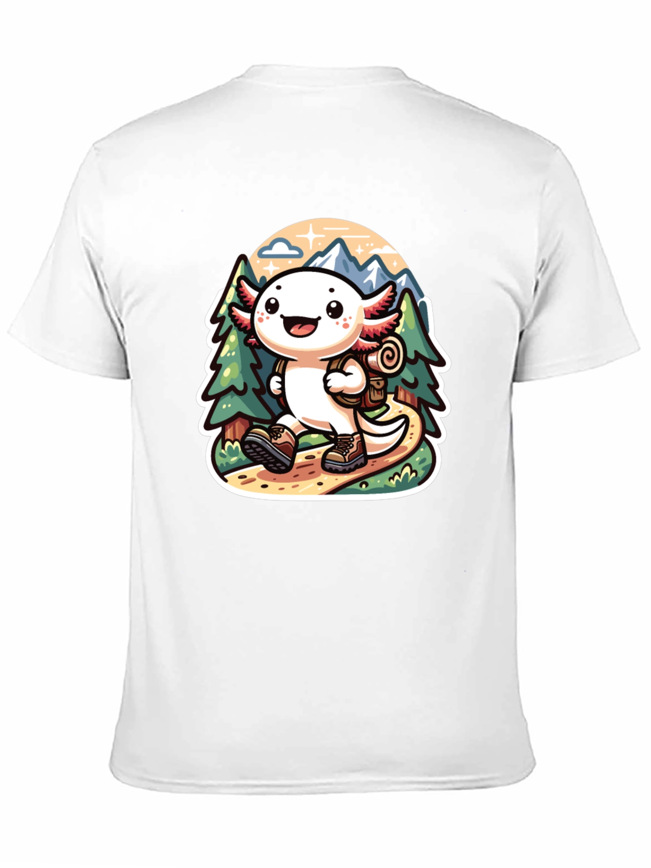 Axolotl Hiking T-Shirt