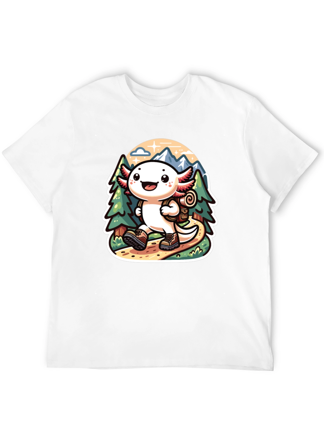Axolotl Hiking T-Shirt