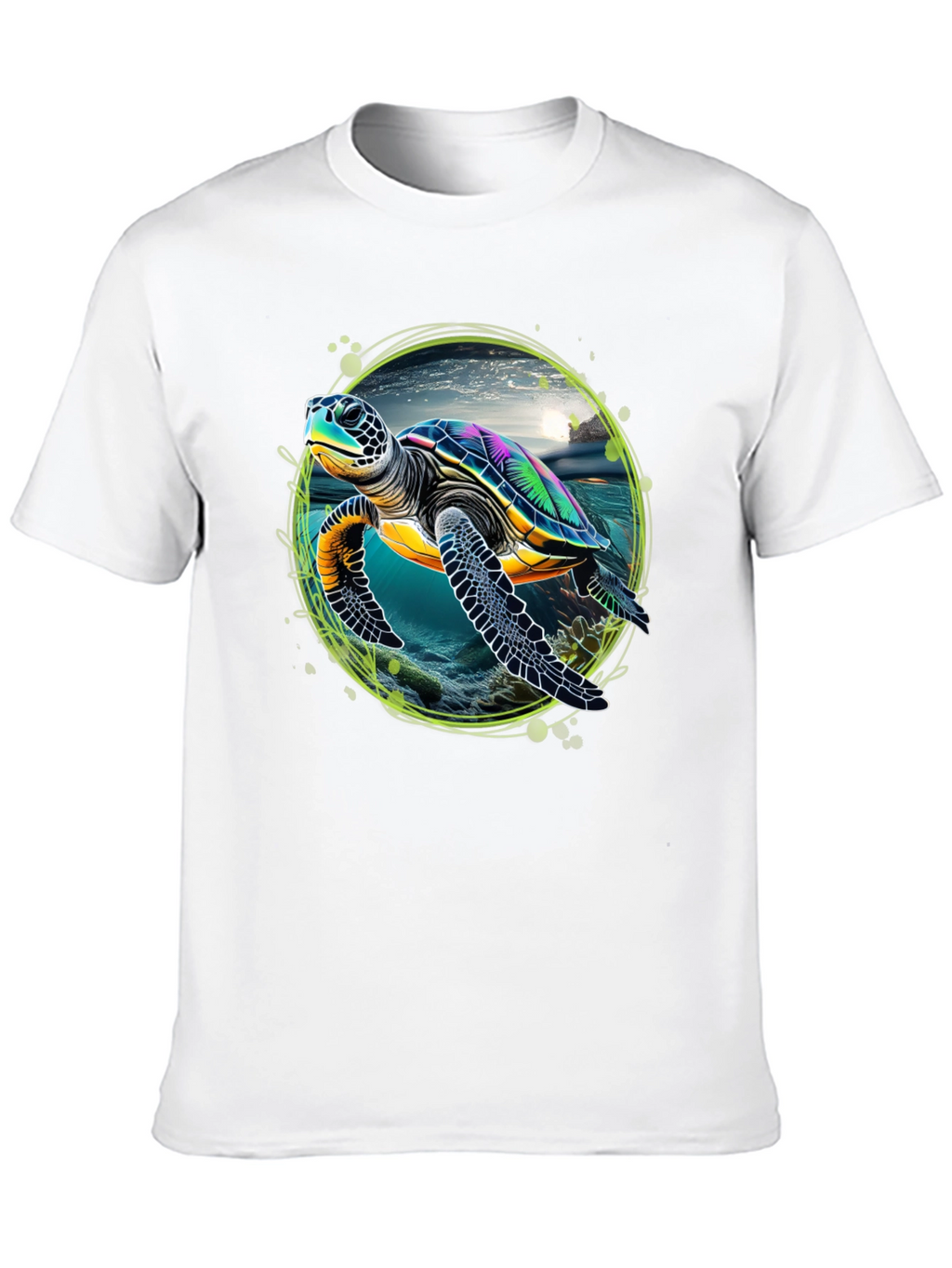 Sea Turtle Graphic Tee - Ocean Lovers T-Shirt