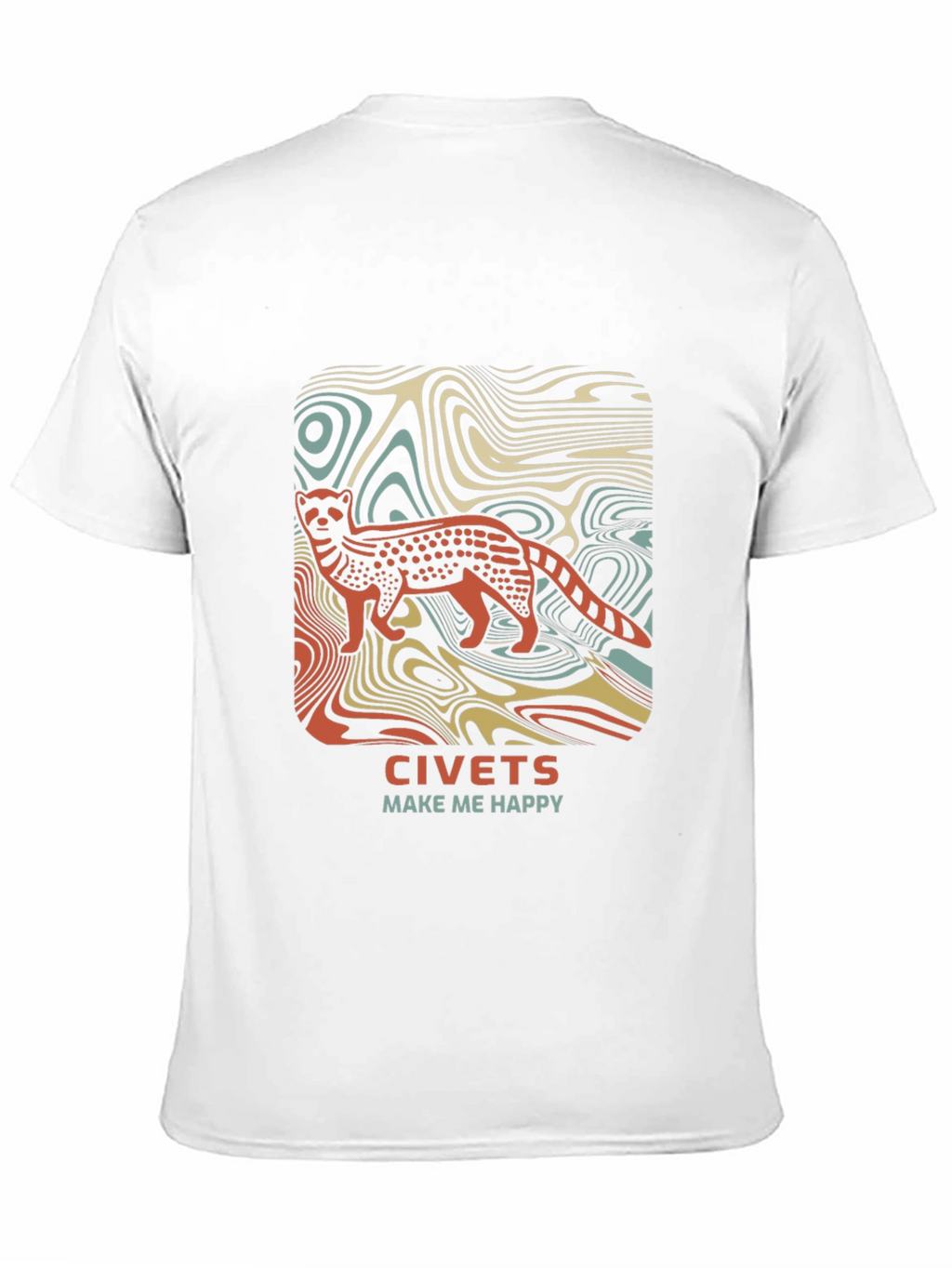 Civets Make Me Happy Graphic T-Shirt