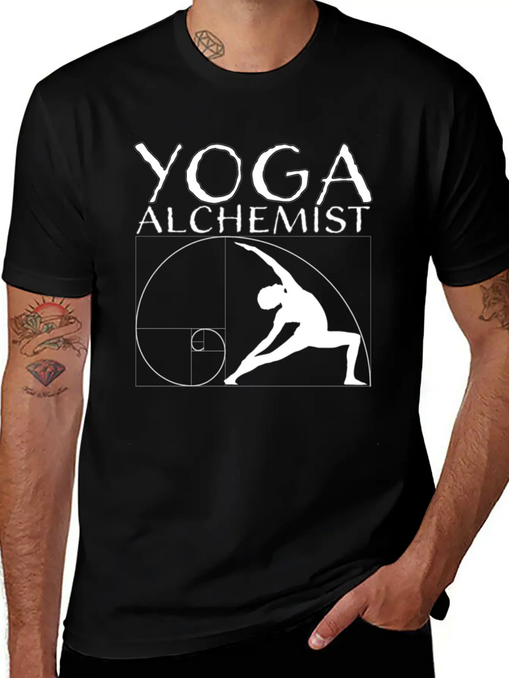 Yoga Alchemist Classic Cotton Tee – Unisex Comfort For Any Season