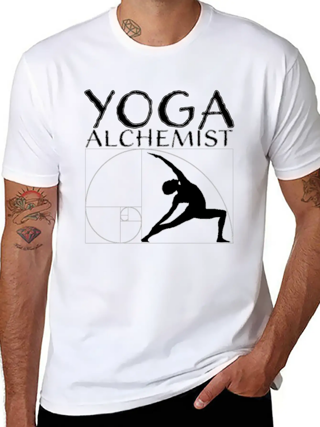 Yoga Alchemist Classic Cotton Tee – Unisex Comfort For Any Season