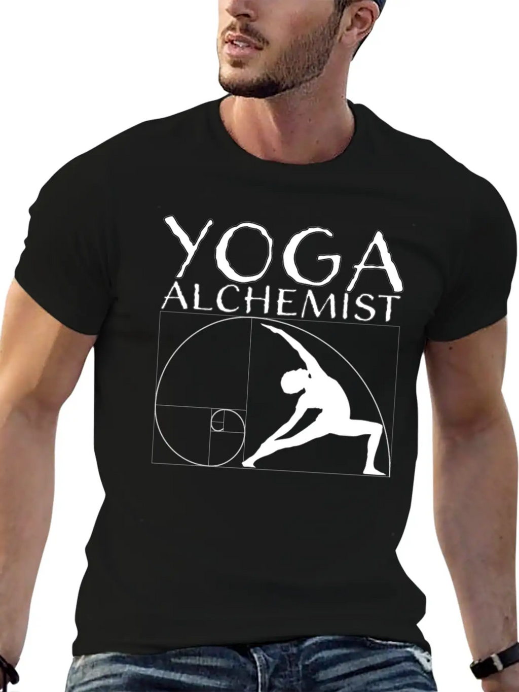Yoga Alchemist Classic Cotton Tee – Unisex Comfort For Any Season