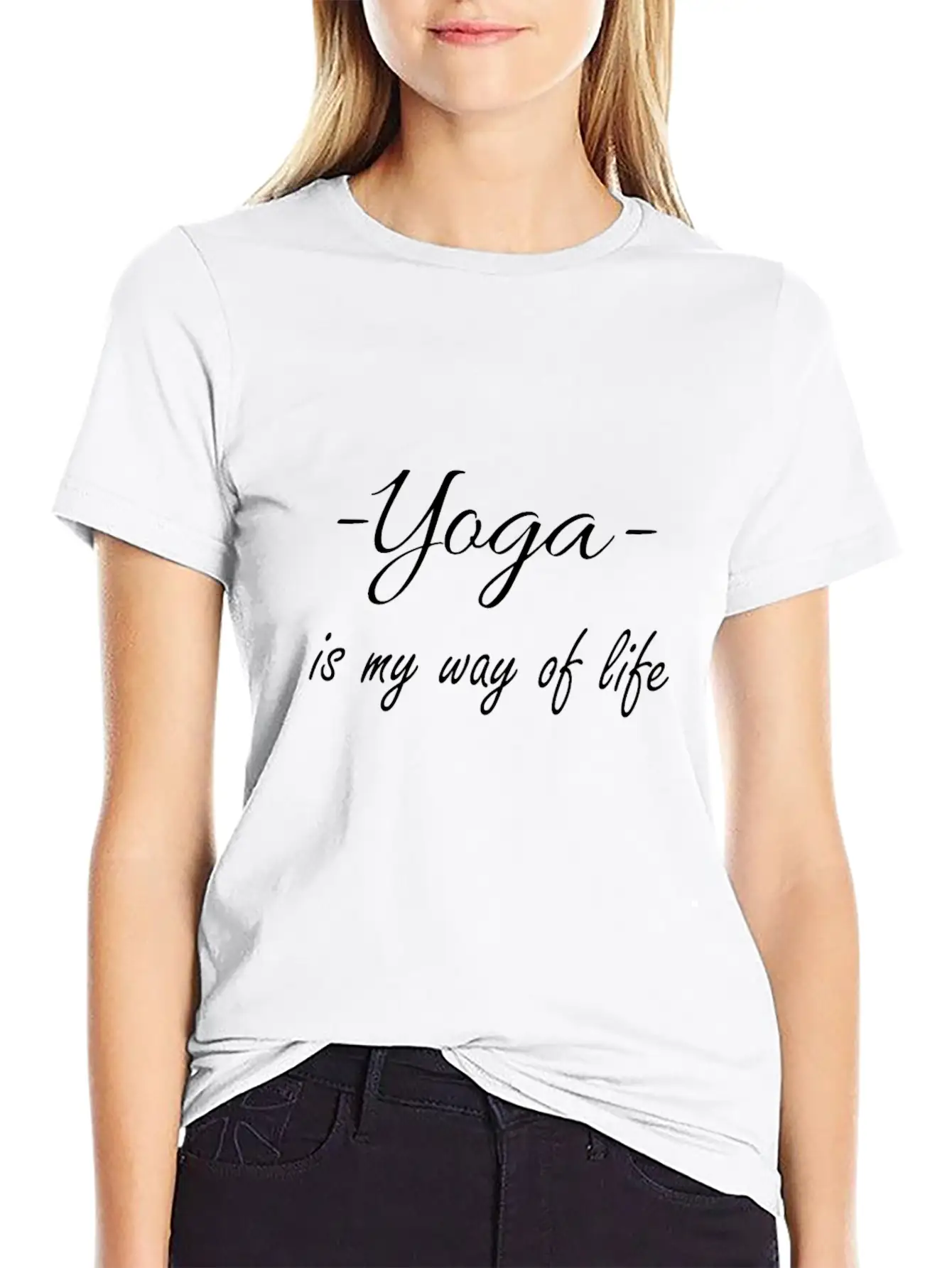 Yoga Basic Graphic T-Shirt – Daily Comfort In Soft Cotton