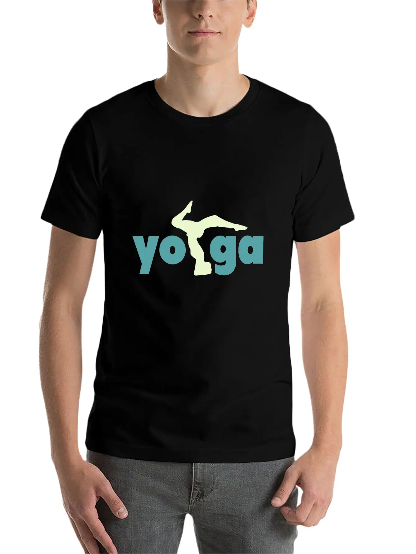 Yoga Breathable Graphic T-Shirt – Perfect For Casual Days