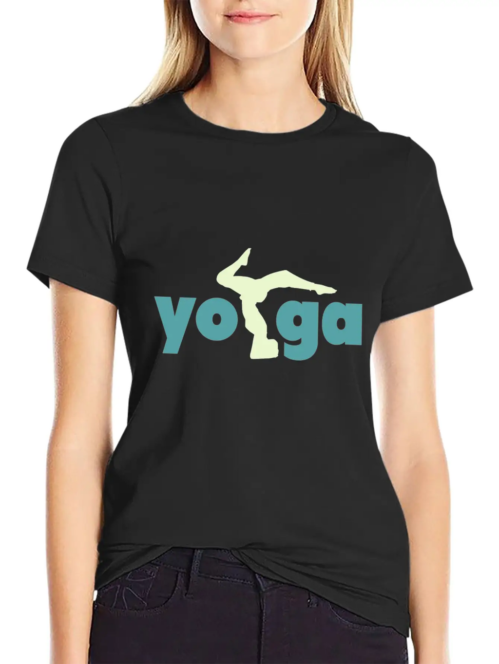 Yoga Breathable Graphic T-Shirt – Perfect For Casual Days