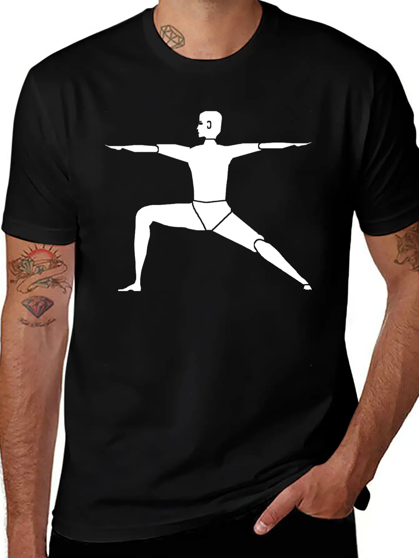 Yoga Exercise Classic Cotton Tee – Unisex Comfort For Any Season