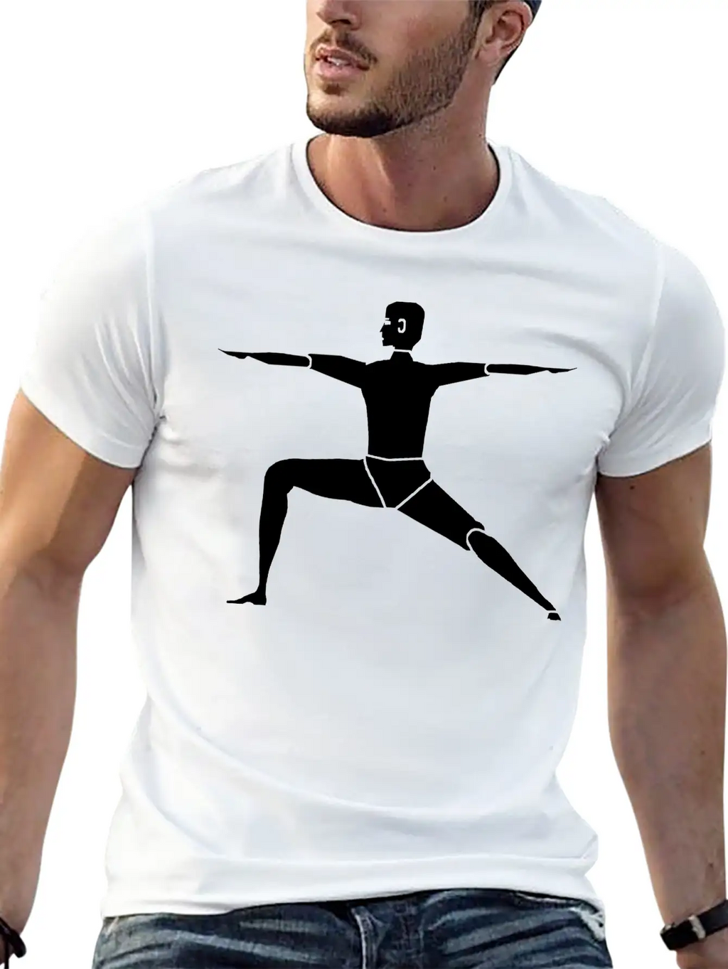 Yoga Exercise Classic Cotton Tee – Unisex Comfort For Any Season