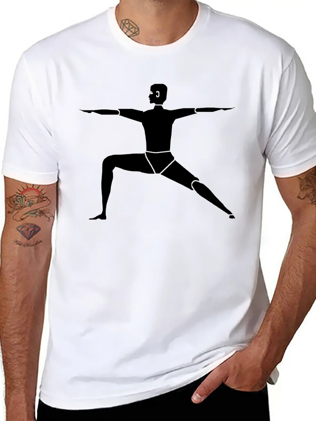 Yoga Exercise Classic Cotton Tee – Unisex Comfort For Any Season
