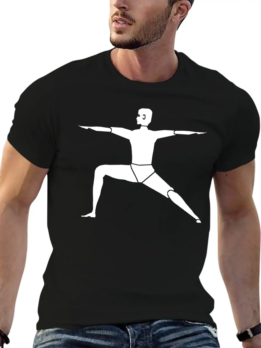 Yoga Exercise Classic Cotton Tee – Unisex Comfort For Any Season