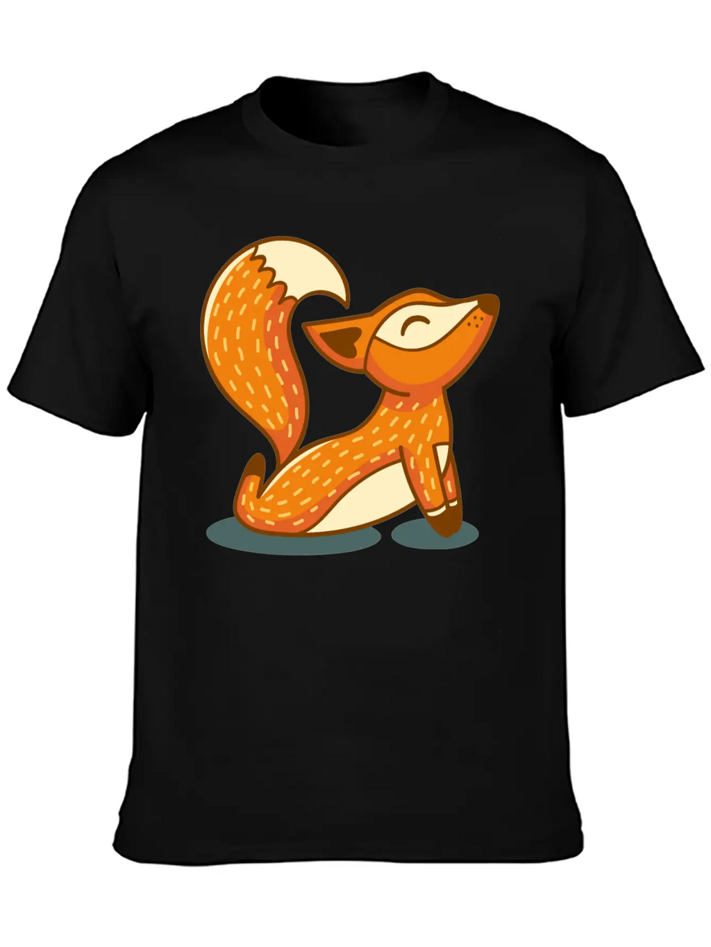 Yoga Fox Timeless Short Sleeve Tee – Comfy And Minimalist Design