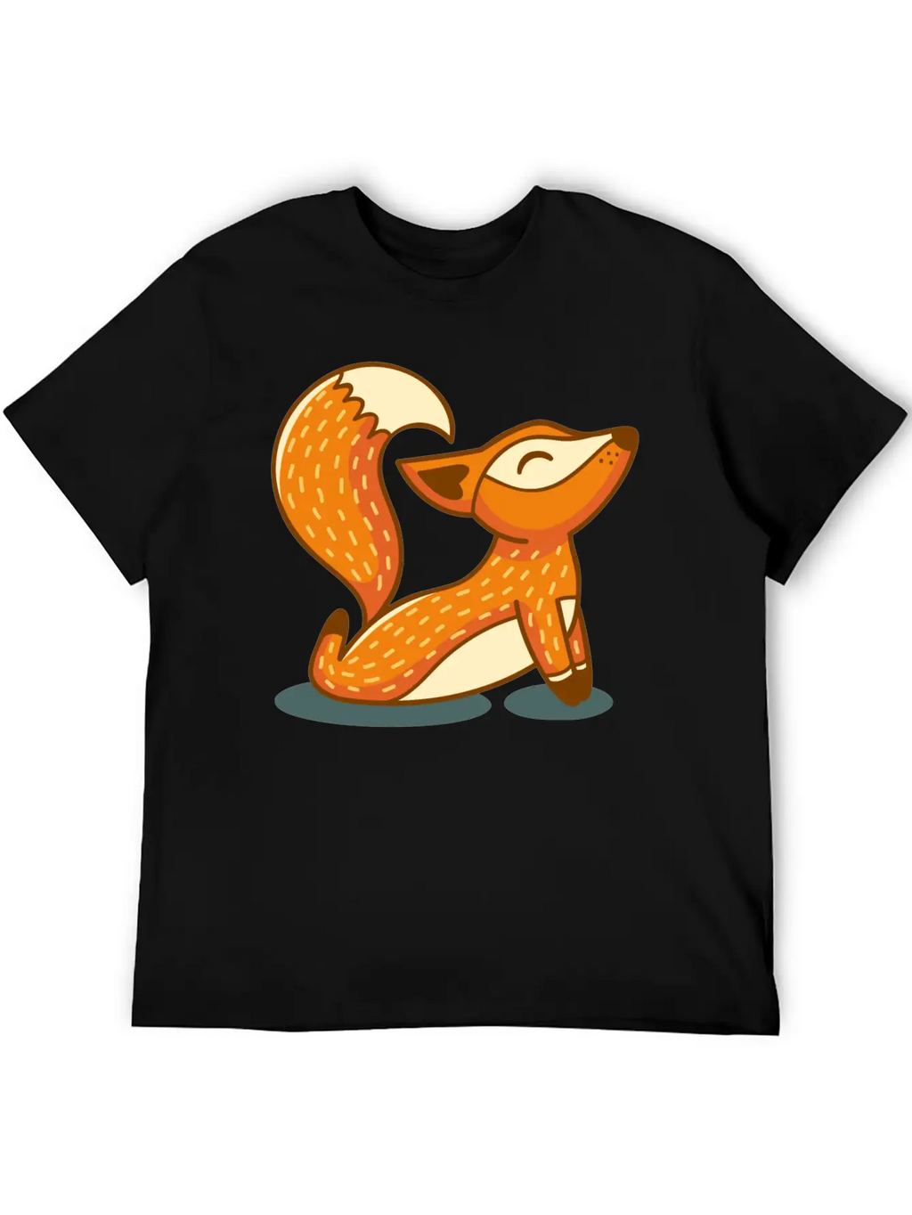 Yoga Fox Timeless Short Sleeve Tee – Comfy And Minimalist Design