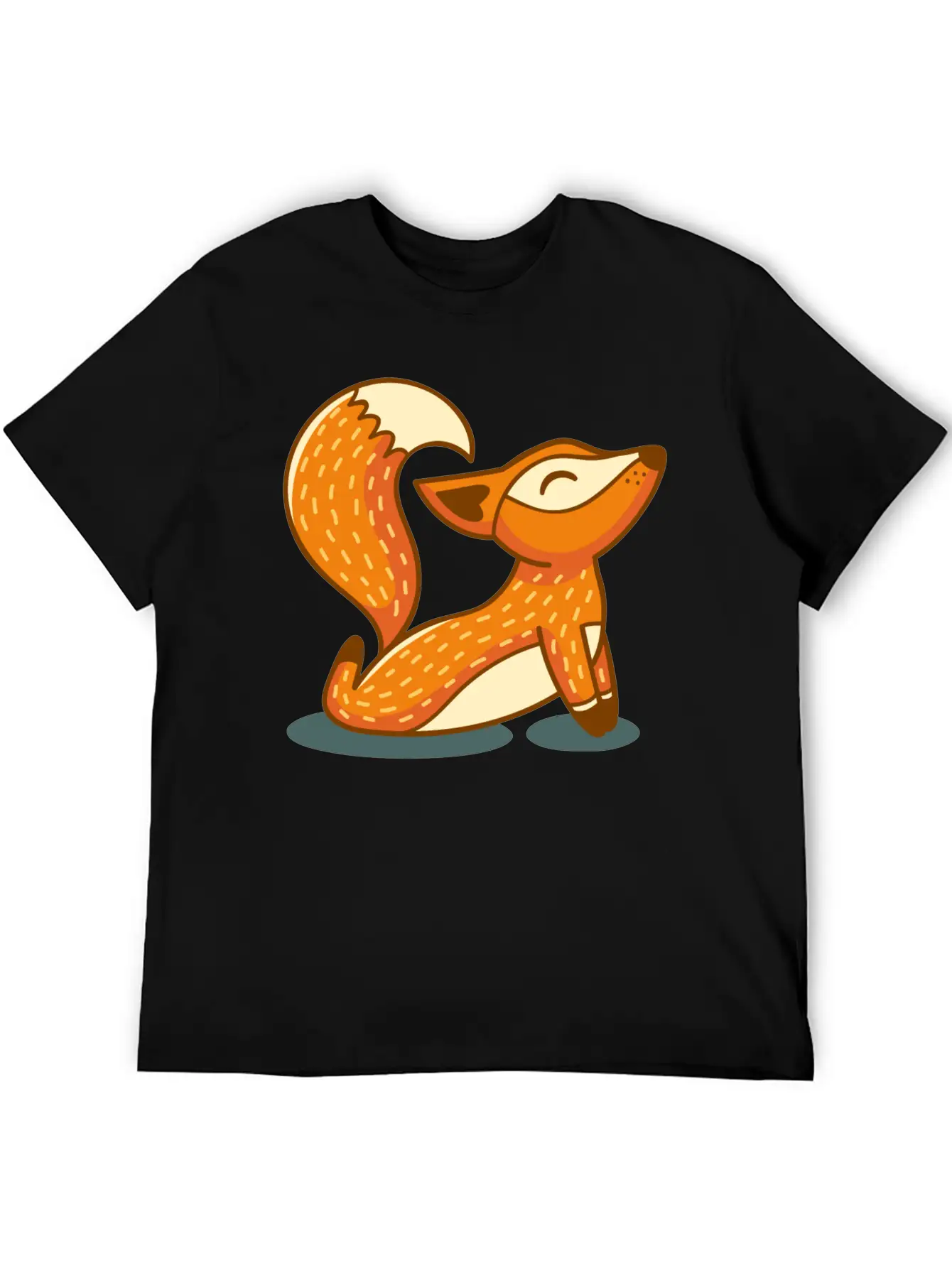 Yoga Fox Timeless Short Sleeve Tee – Comfy And Minimalist Design
