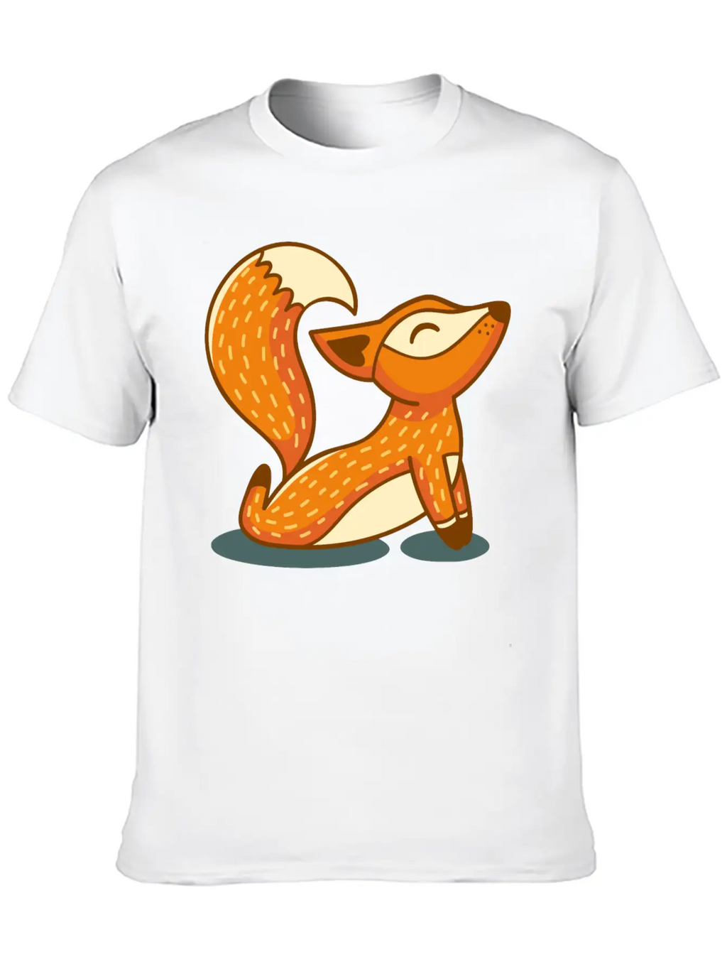 Yoga Fox Timeless Short Sleeve Tee – Comfy And Minimalist Design