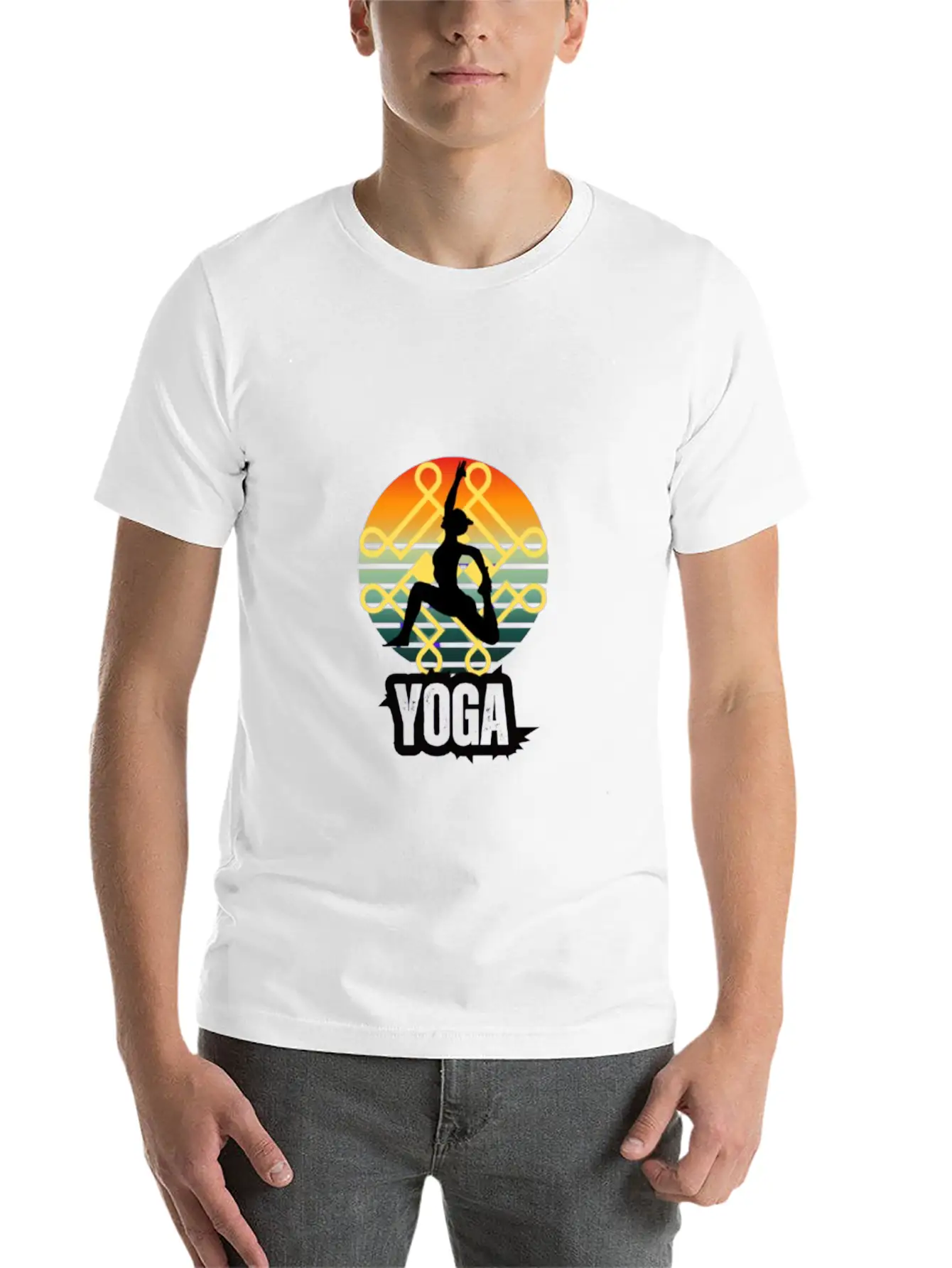 Yoga Is Wellness Timeless Short Sleeve Tee – Comfy And Minimalist Design