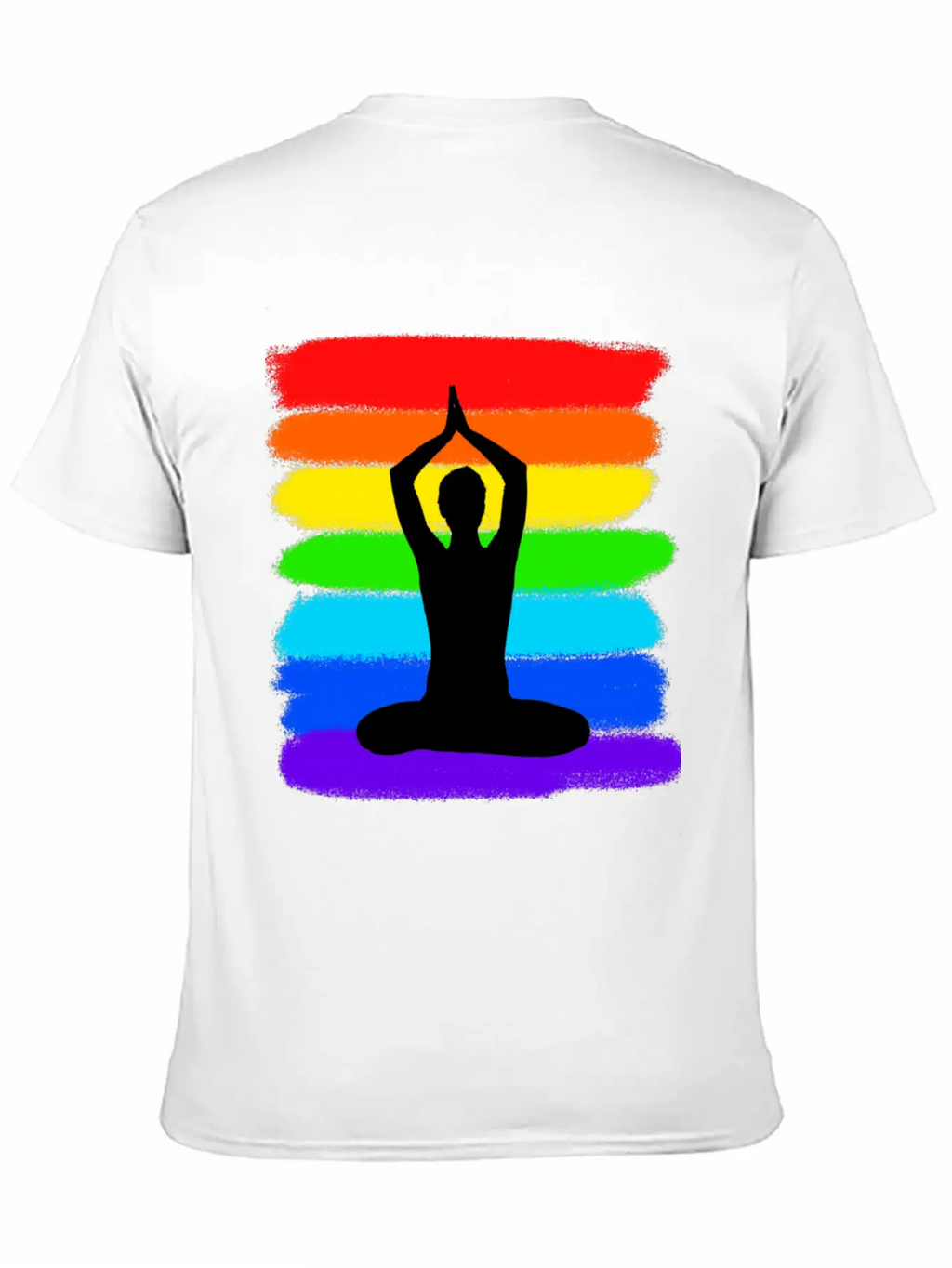 Yoga - Meditation - Colorful Modern Fit Casual T-Shirt – Clean And Versatile Design