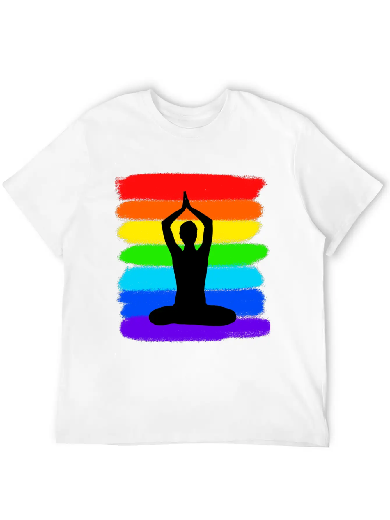 Yoga - Meditation - Colorful Modern Fit Casual T-Shirt – Clean And Versatile Design