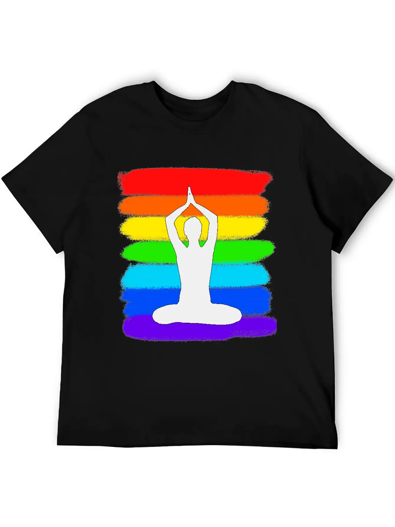 Yoga - Meditation - Colorful Modern Fit Casual T-Shirt – Clean And Versatile Design