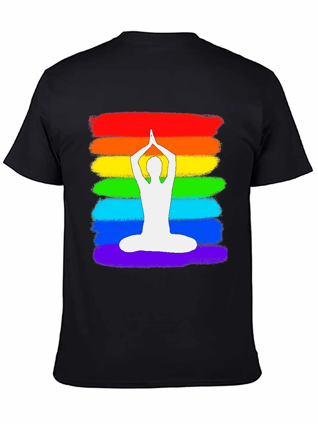 Yoga - Meditation - Colorful Modern Fit Casual T-Shirt – Clean And Versatile Design