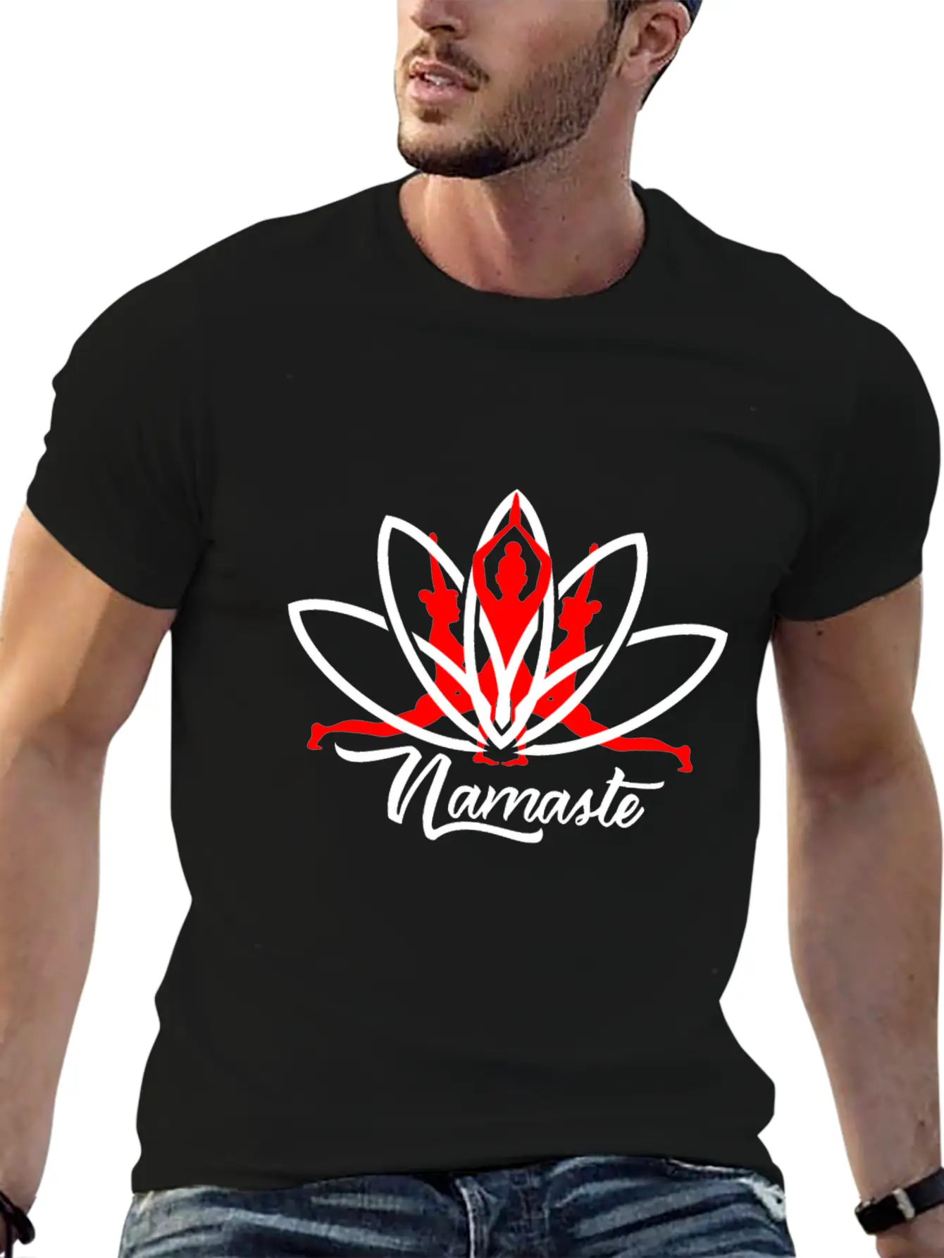 Yoga Meditation Spiritual Mind Body Breathable Soft Cotton T-Shirt – Timeless Casual Look