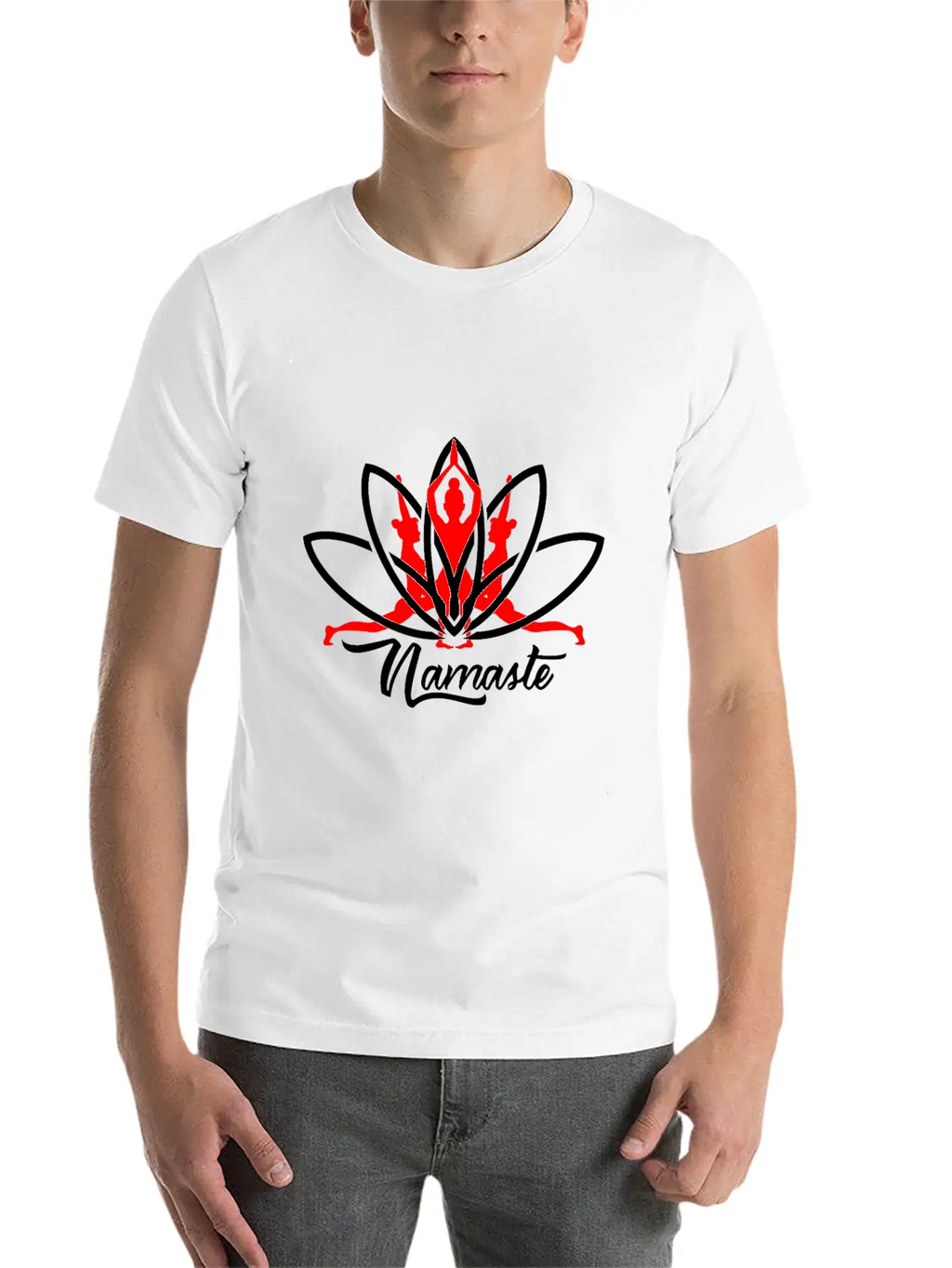 Yoga Meditation Spiritual Mind Body Breathable Soft Cotton T-Shirt – Timeless Casual Look
