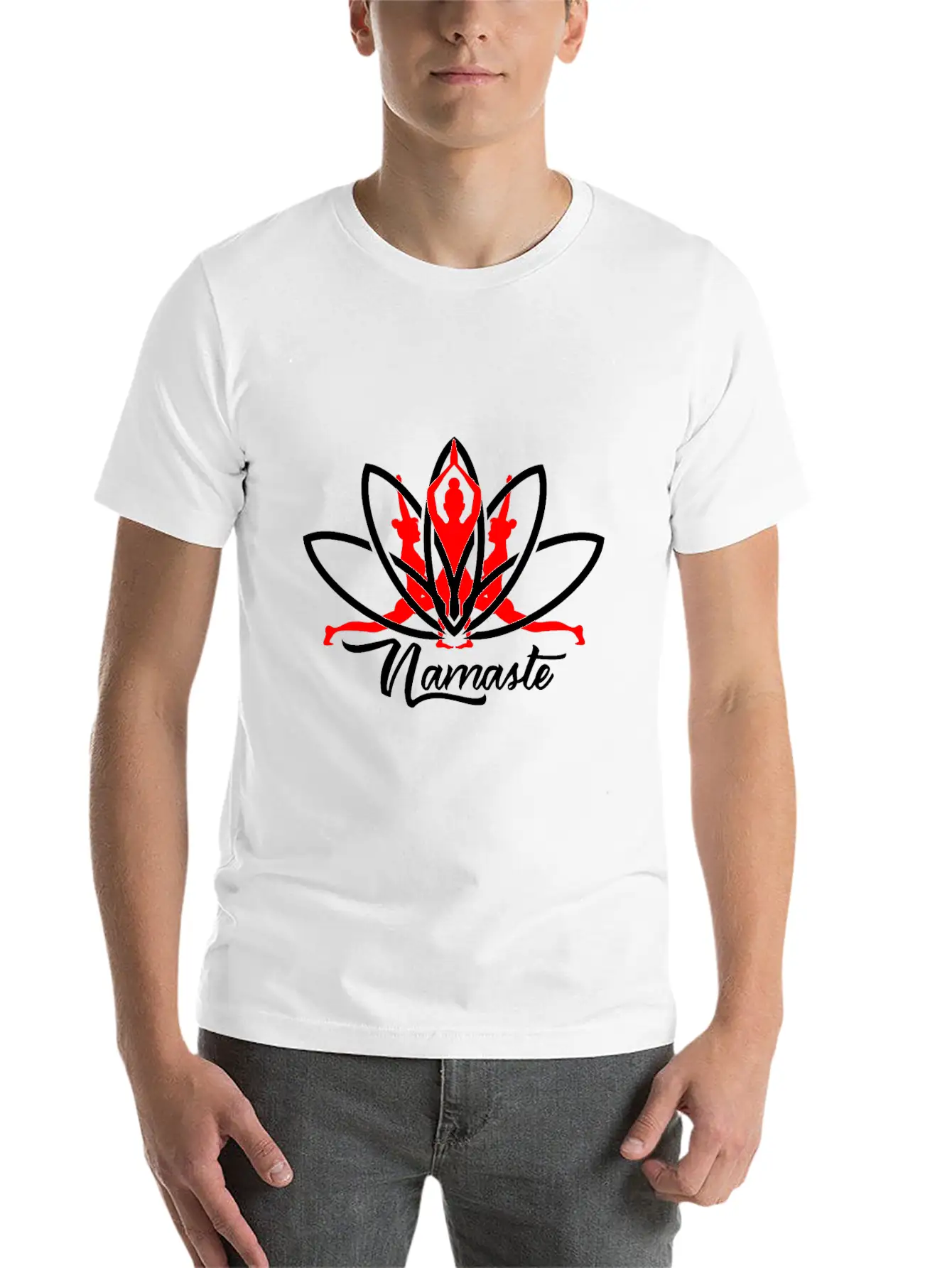 Yoga Meditation Spiritual Mind Body Breathable Soft Cotton T-Shirt – Timeless Casual Look