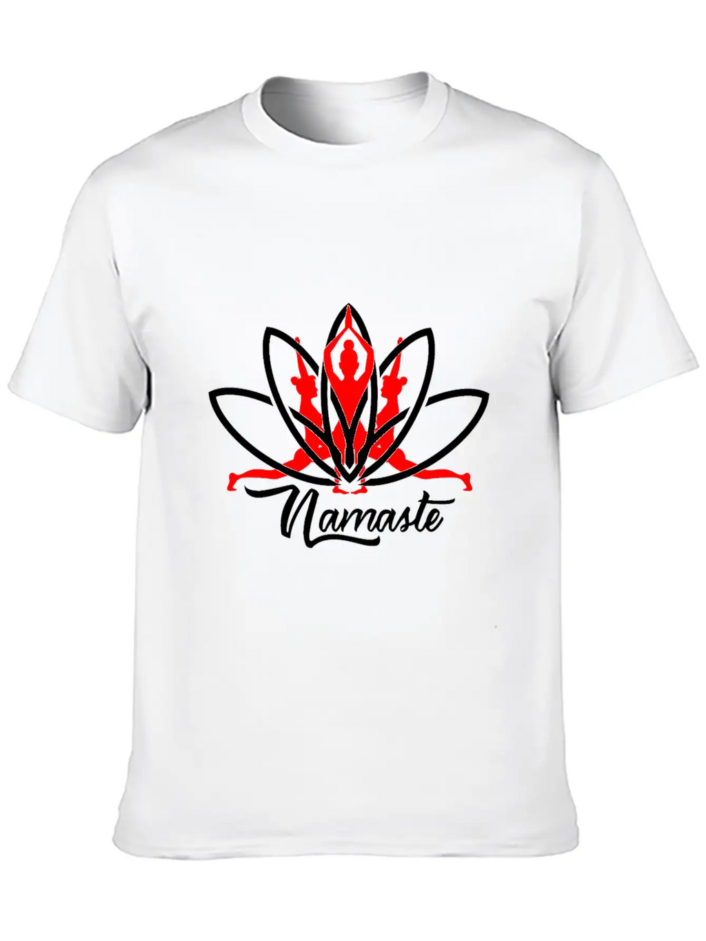 Yoga Meditation Spiritual Mind Body Breathable Soft Cotton T-Shirt – Timeless Casual Look