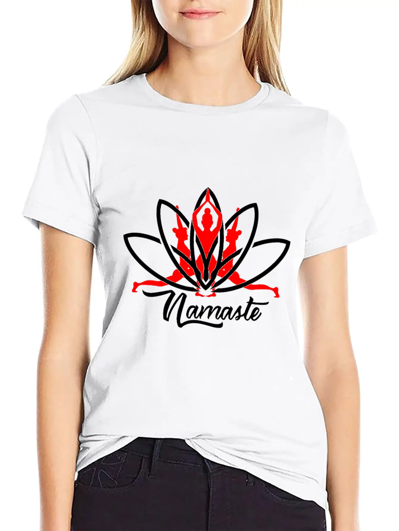 Yoga Meditation Spiritual Mind Body Breathable Soft Cotton T-Shirt – Timeless Casual Look