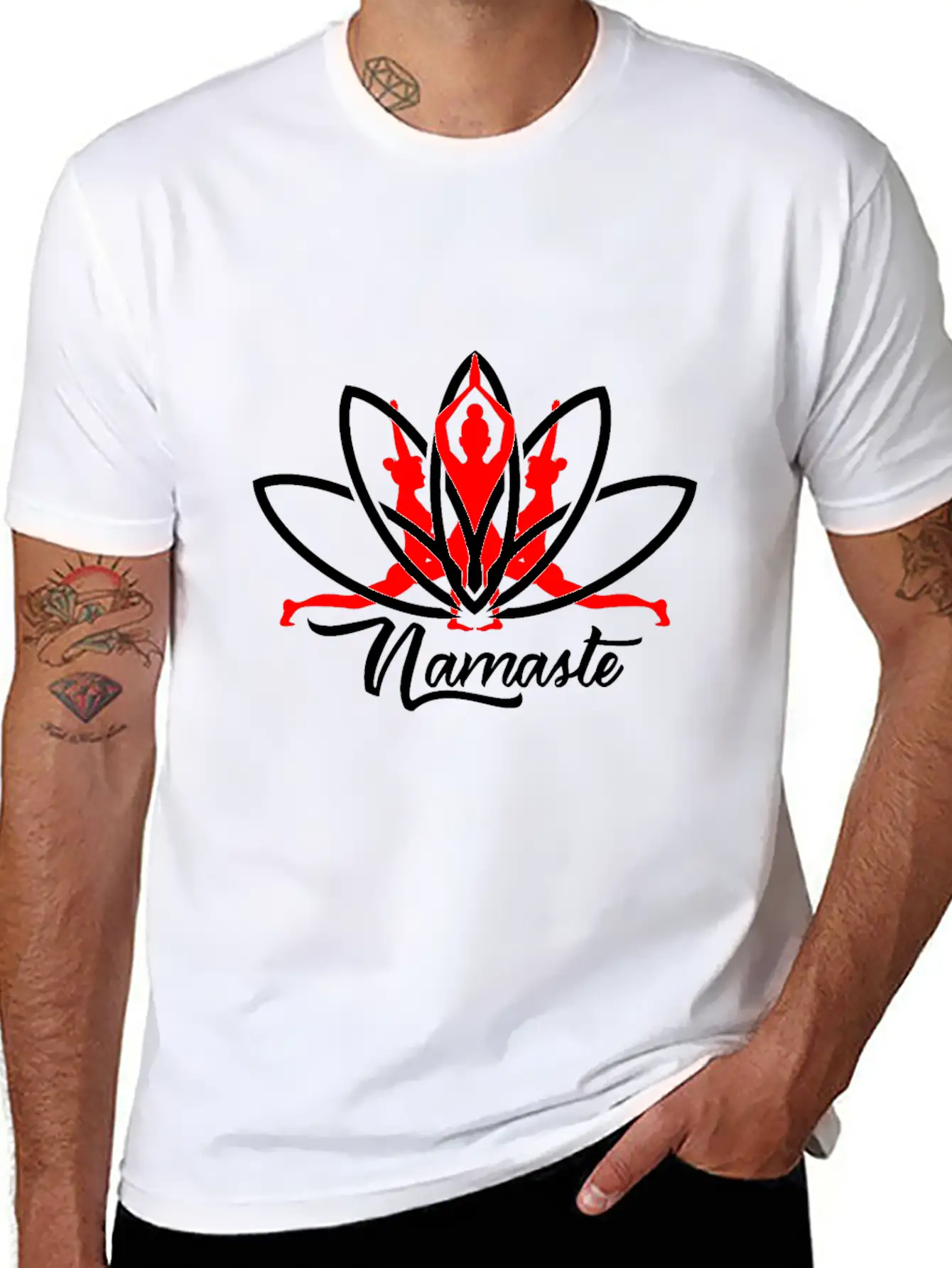 Yoga Meditation Spiritual Mind Body Breathable Soft Cotton T-Shirt – Timeless Casual Look