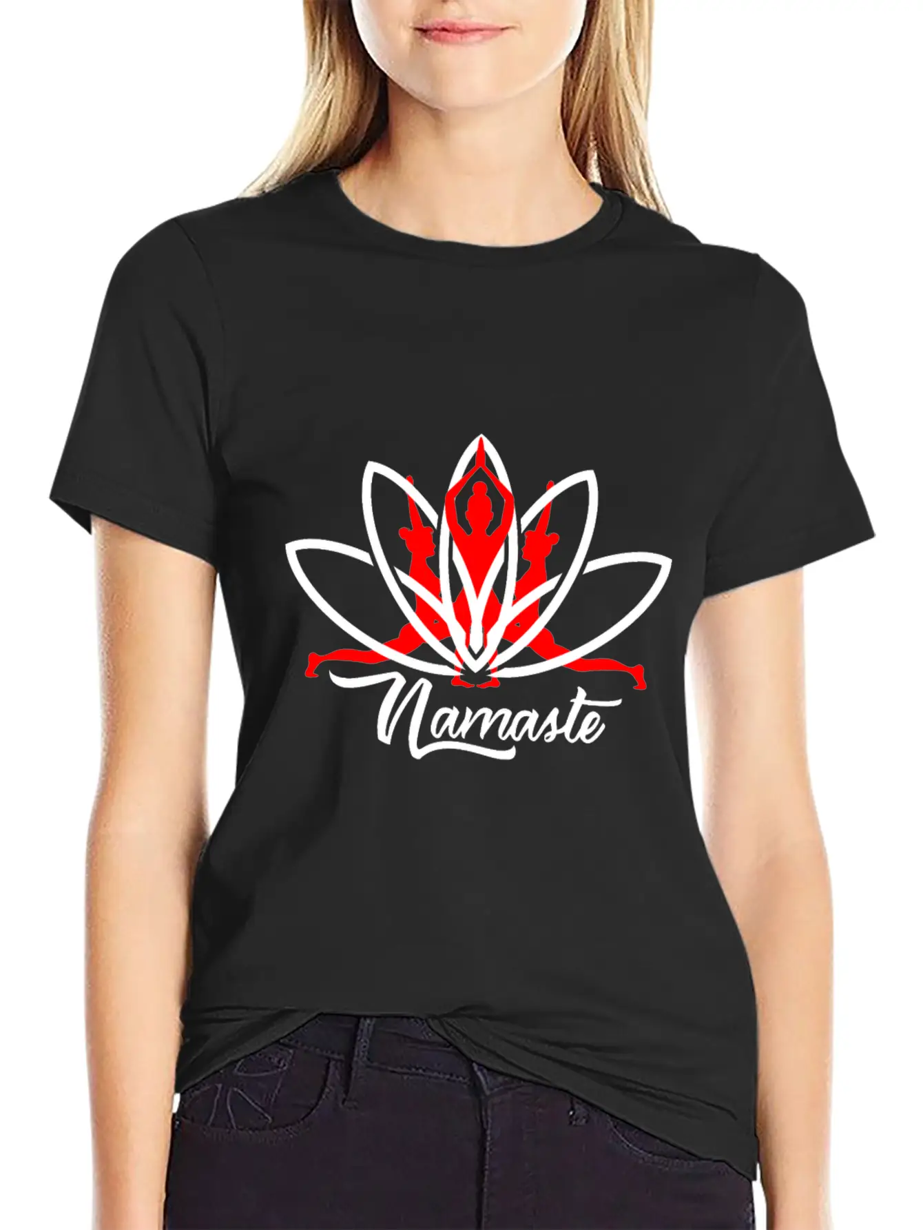 Yoga Meditation Spiritual Mind Body Breathable Soft Cotton T-Shirt – Timeless Casual Look