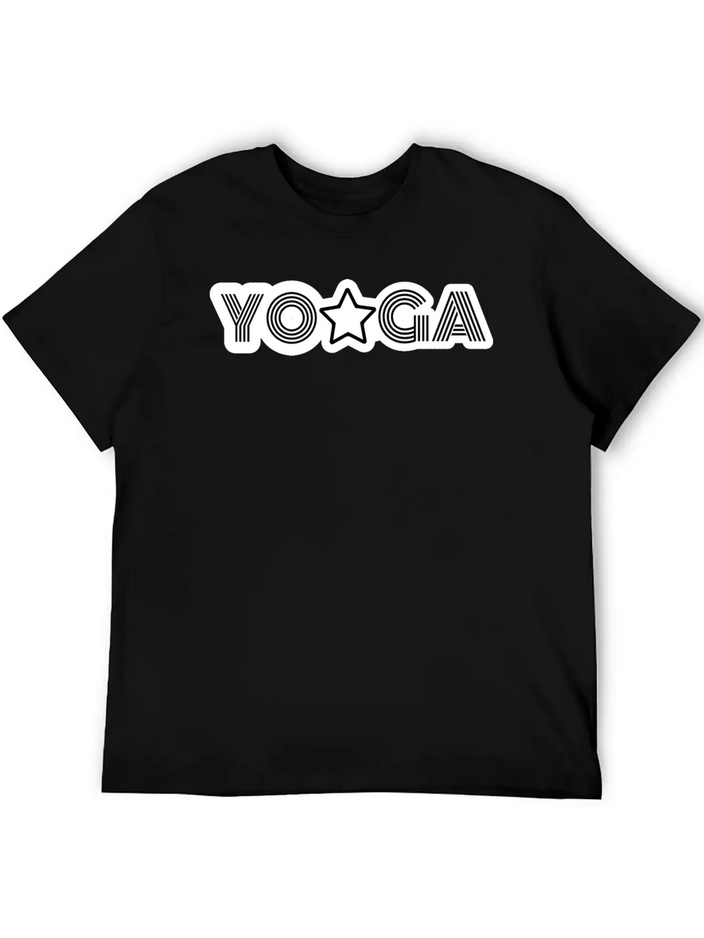 Yoga Meditation Star Breathable Soft Cotton T-Shirt – Timeless Casual Look