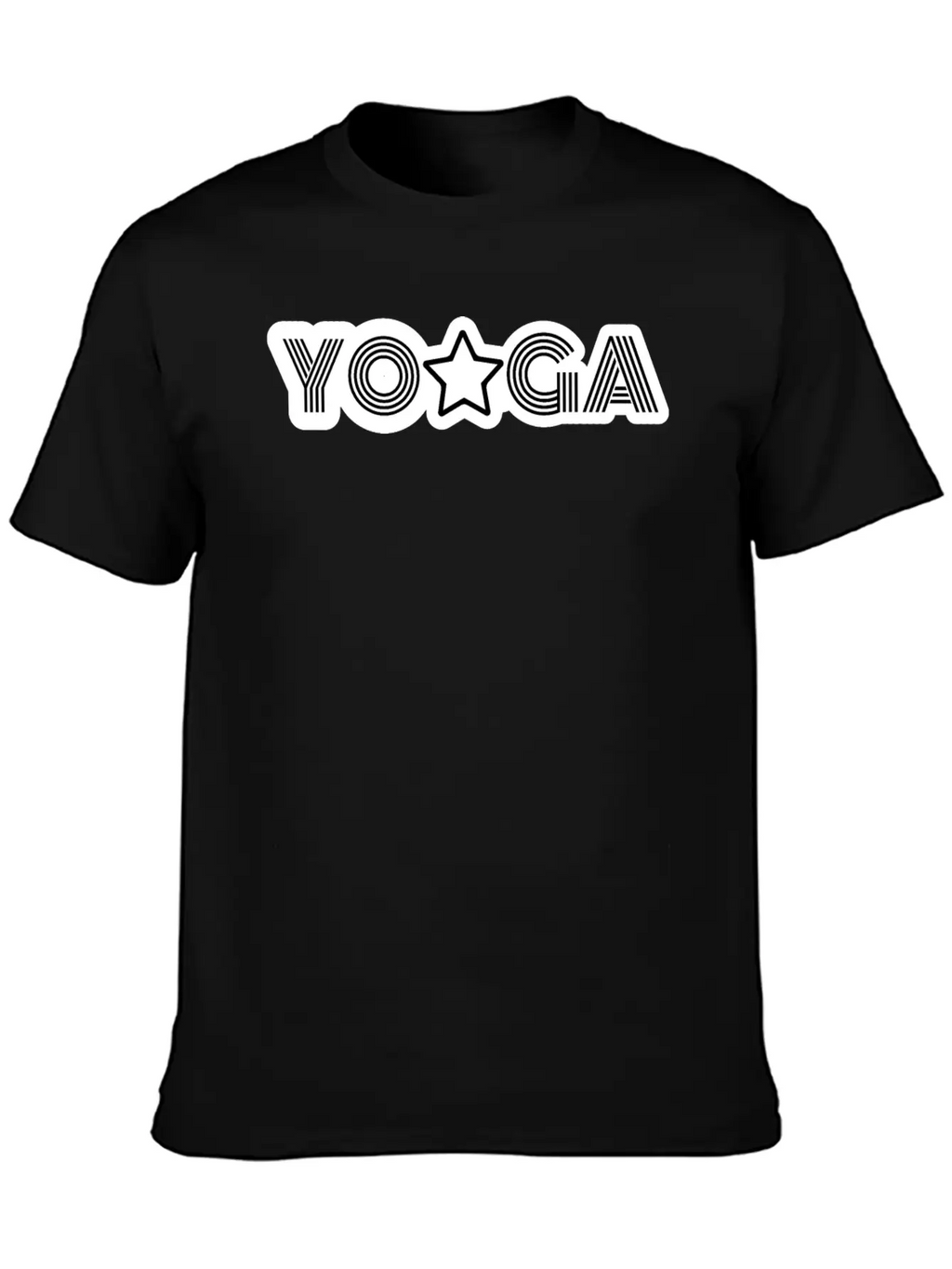 Yoga Meditation Star Breathable Soft Cotton T-Shirt – Timeless Casual Look