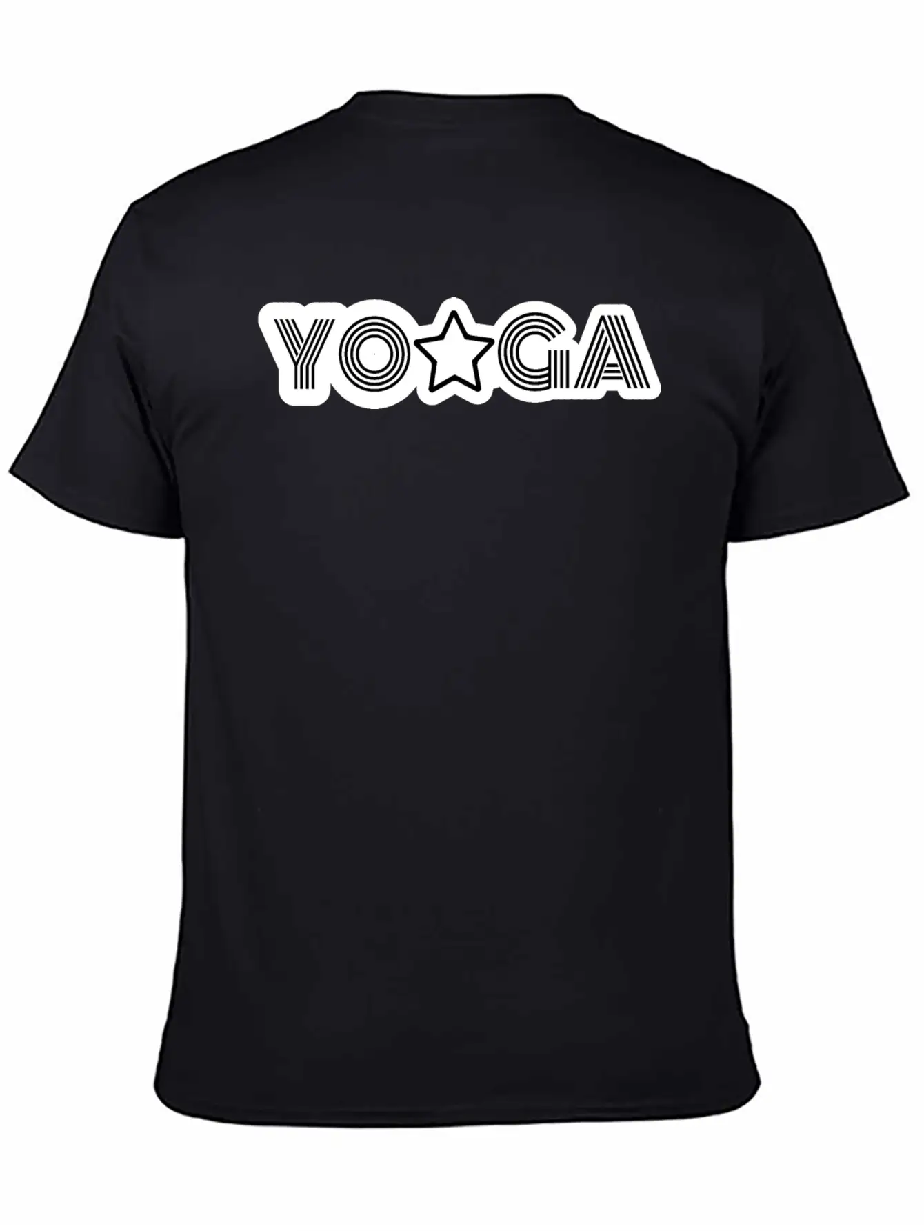 Yoga Meditation Star Breathable Soft Cotton T-Shirt – Timeless Casual Look