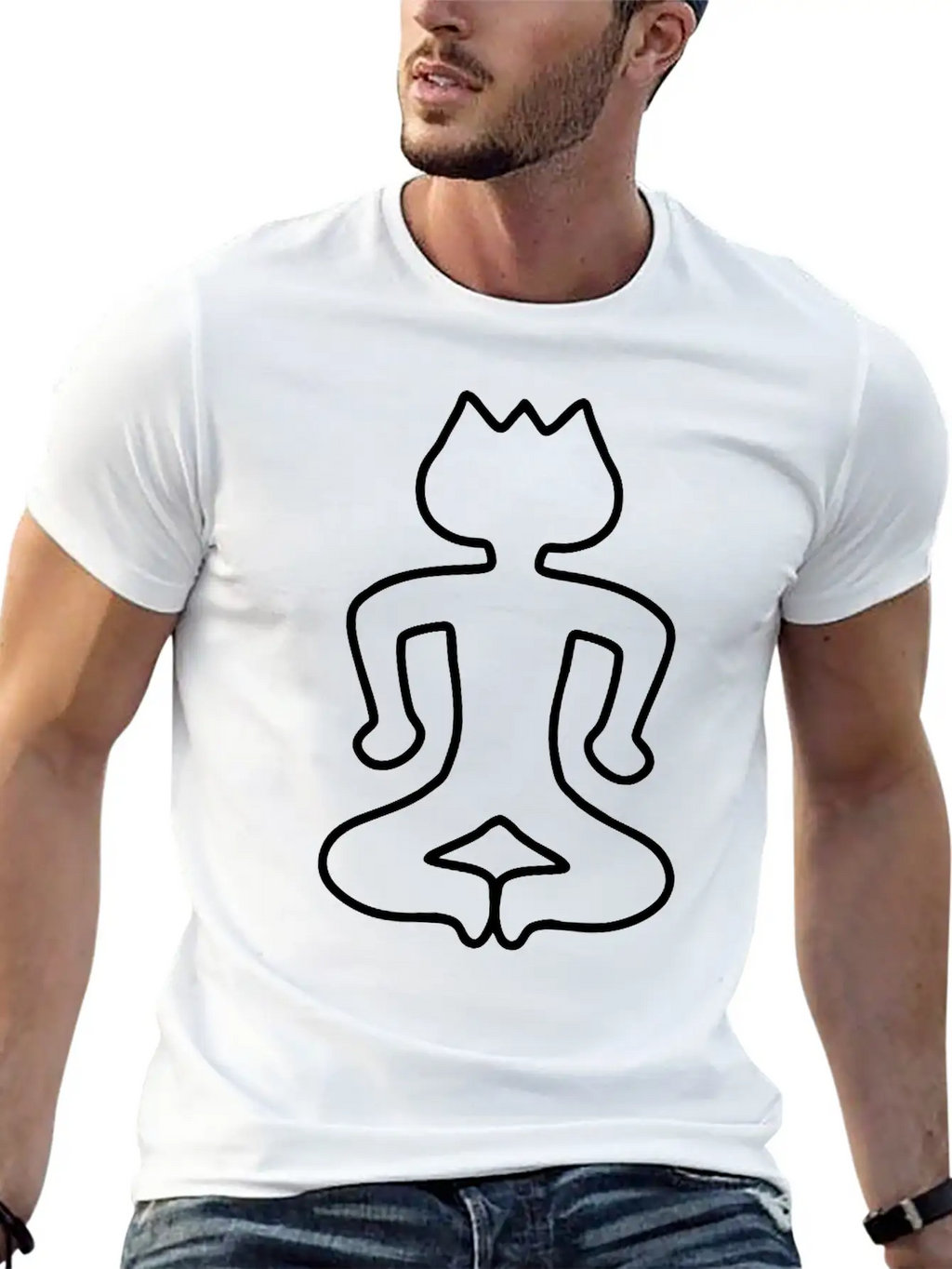 Yoga Relaxation Unisex Casual T-Shirt – Clean Design For Daily Comfort
