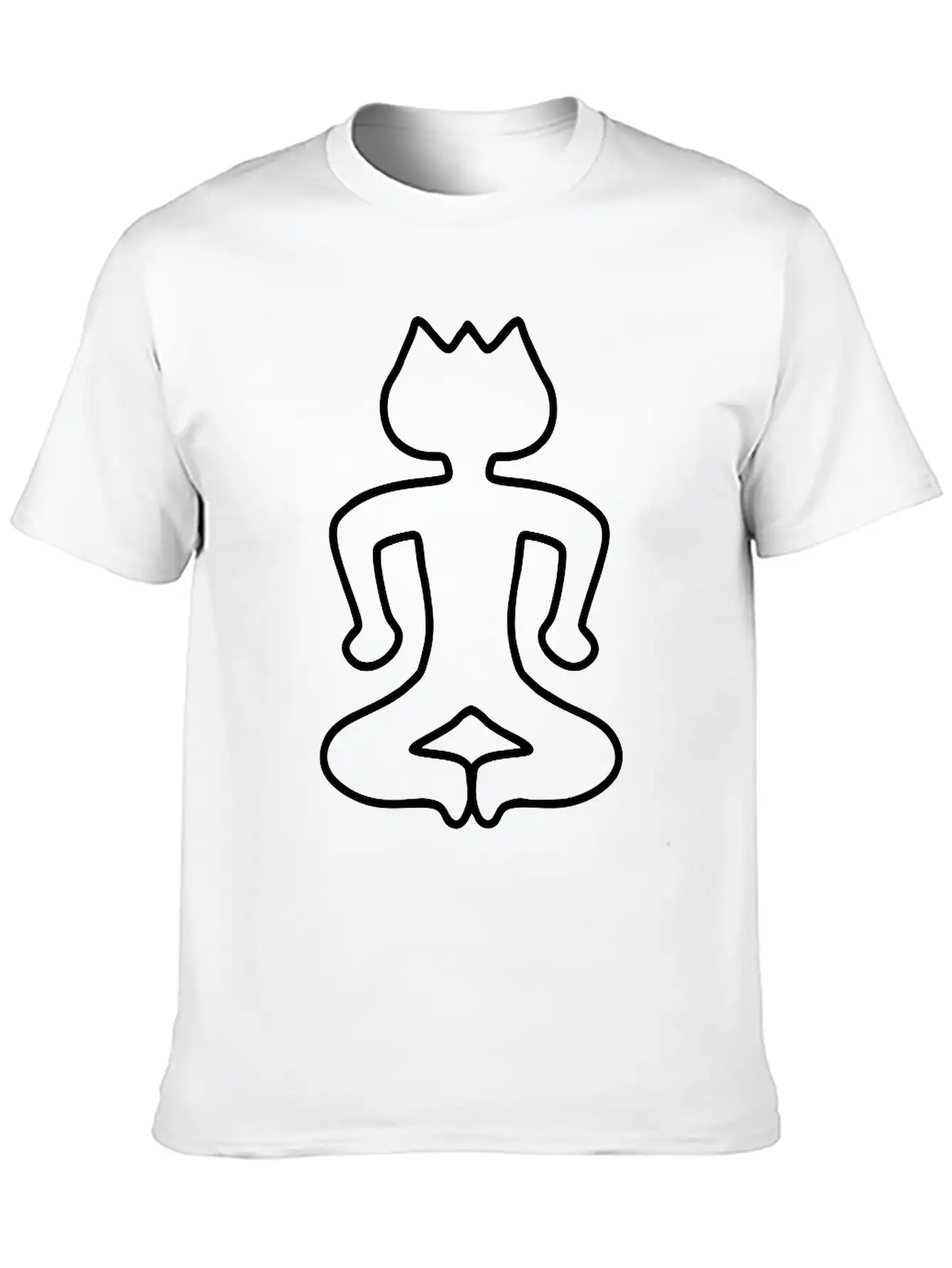 Yoga Relaxation Unisex Casual T-Shirt – Clean Design For Daily Comfort