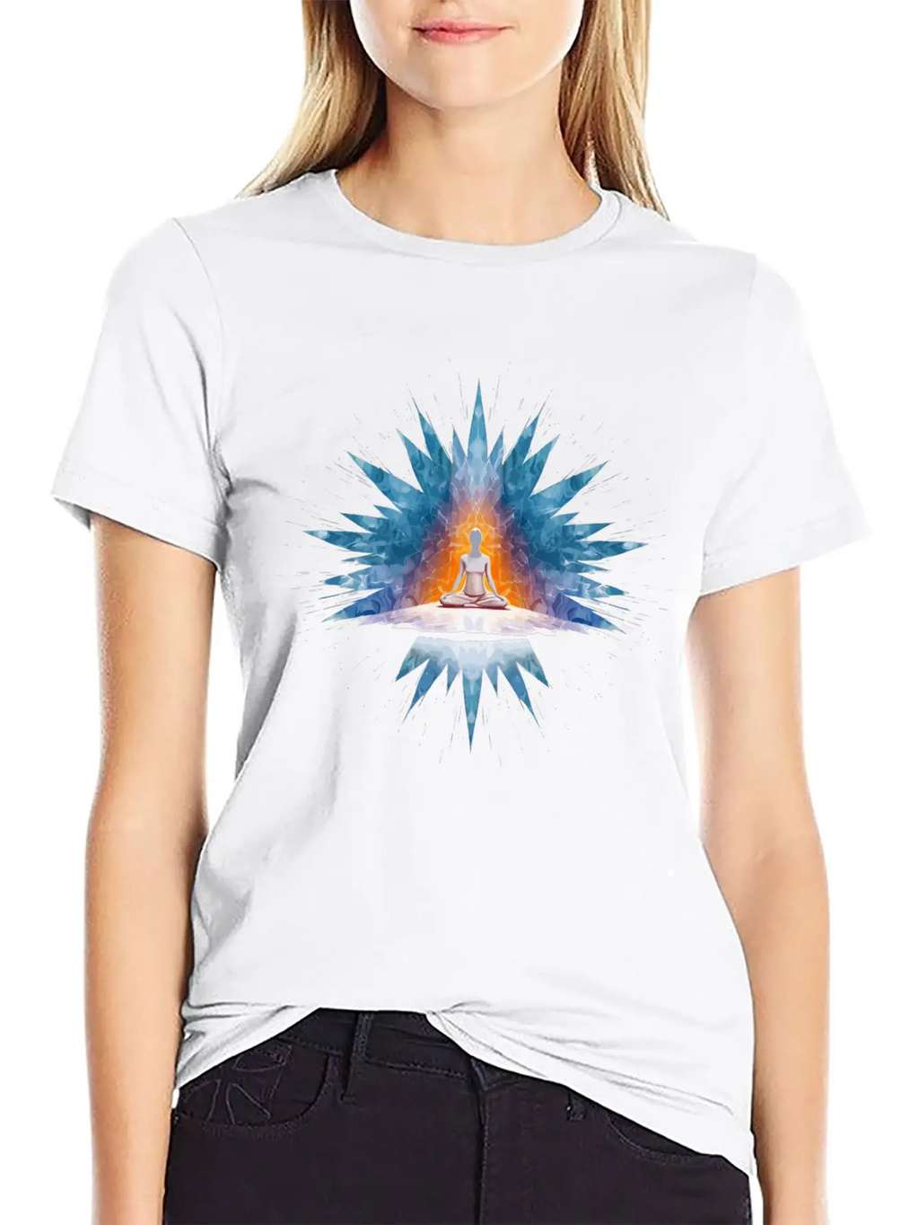 Yoga Spirituality Freedom And Relaxation Classic Cotton Tee – Unisex Comfort For Any Season
