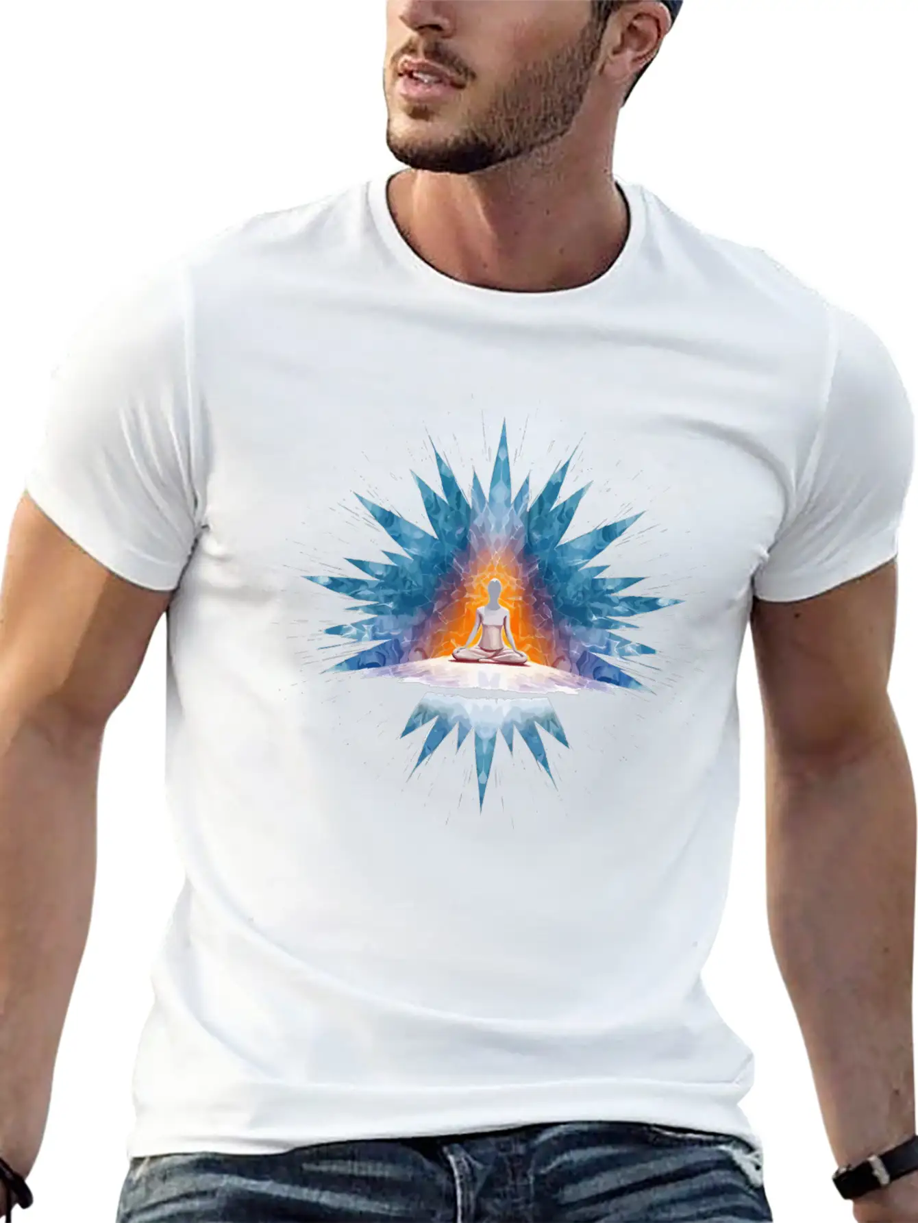 Yoga Spirituality Freedom And Relaxation Classic Cotton Tee – Unisex Comfort For Any Season