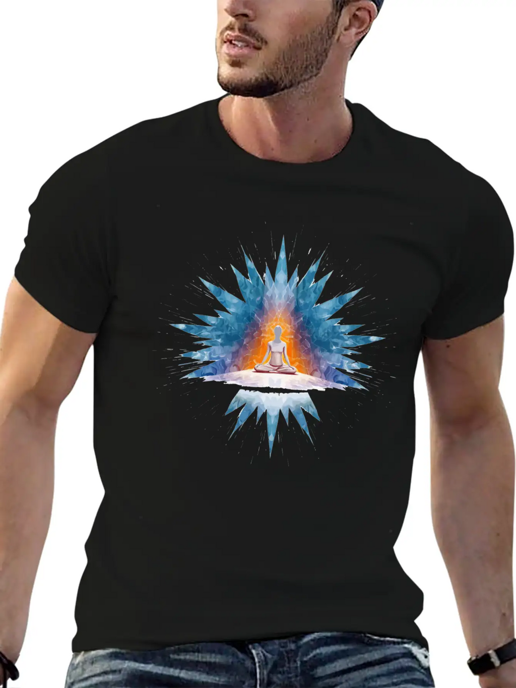 Yoga Spirituality Freedom And Relaxation Classic Cotton Tee – Unisex Comfort For Any Season