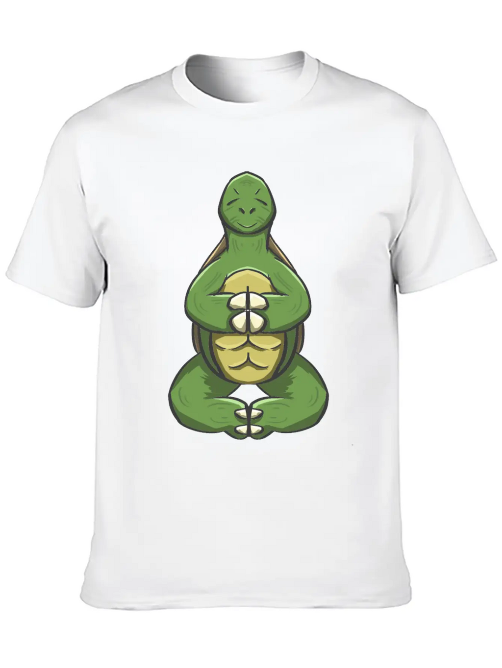 Yoga Turtle Essential Cotton Tee For Daily Outfits – Unisex Style