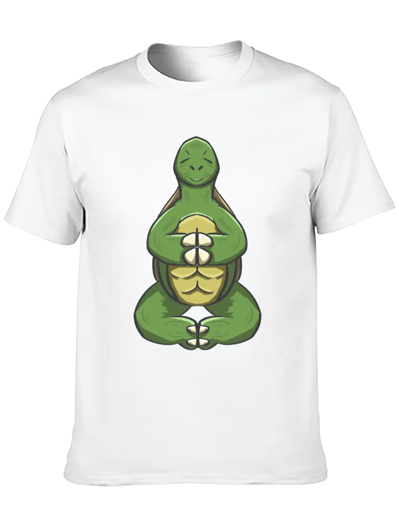 Yoga Turtle Essential Cotton Tee For Daily Outfits – Unisex Style