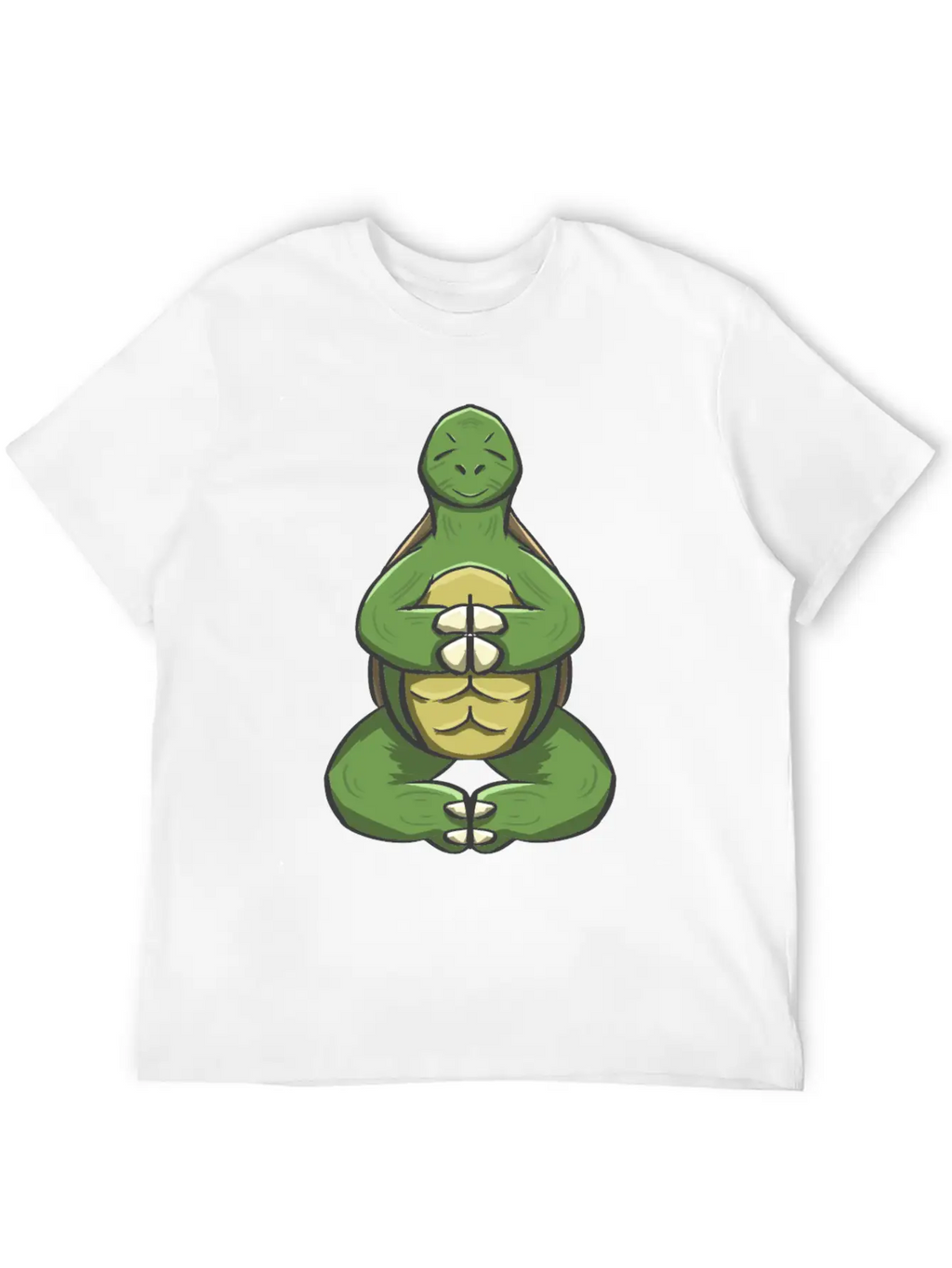 Yoga Turtle Essential Cotton Tee For Daily Outfits – Unisex Style