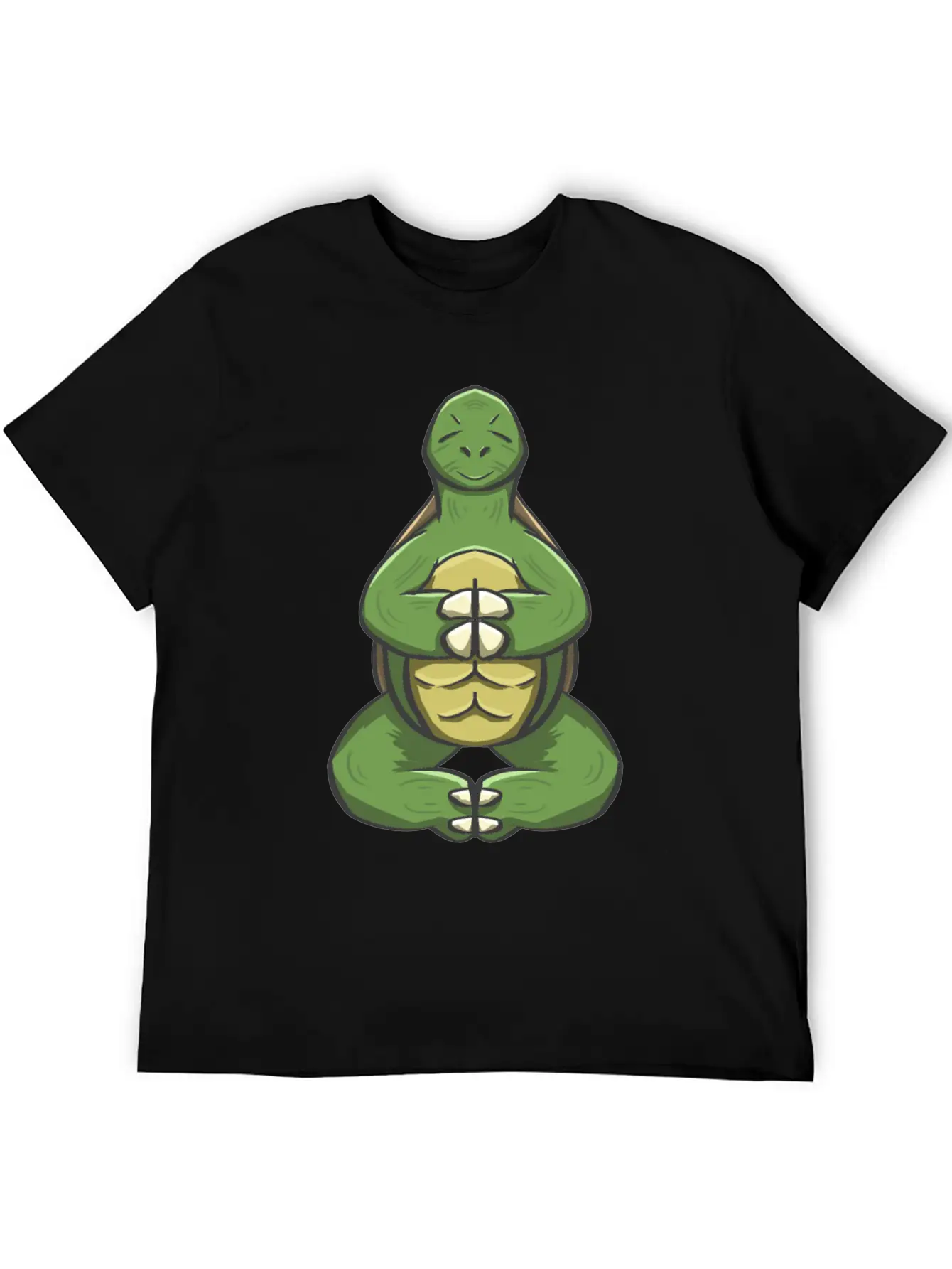 Yoga Turtle Essential Cotton Tee For Daily Outfits – Unisex Style